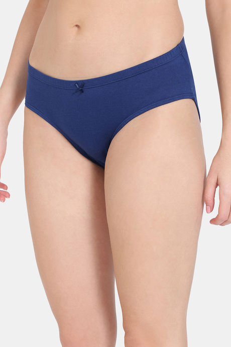 Rosaline Fleur Burst Medium Rise Full Coverage Hipster Panty (Pack of 3) - Multicolor — image 8